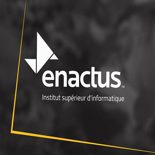 logo de l'association Enactus Institut Supérieur d’Informatique